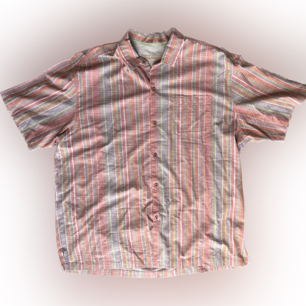 Tommy Bahama button down short sleeve